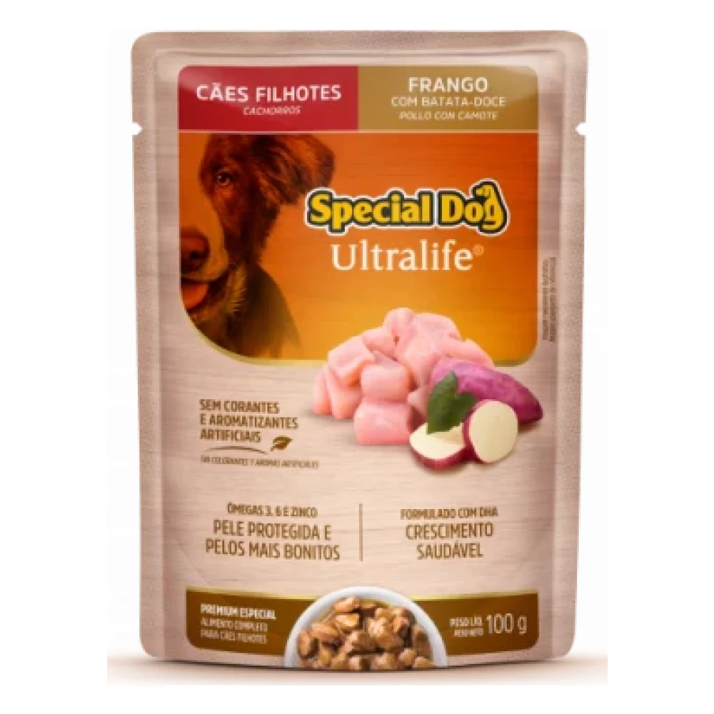 Sachê Special Dog Ultralife Filhotes Sabor Frango