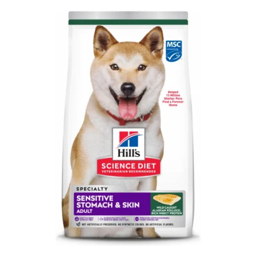 Hill’s Science Diet Specialty Canine Adult Sensitive Stomach & Skin Pollock Meal & Insect - Dry