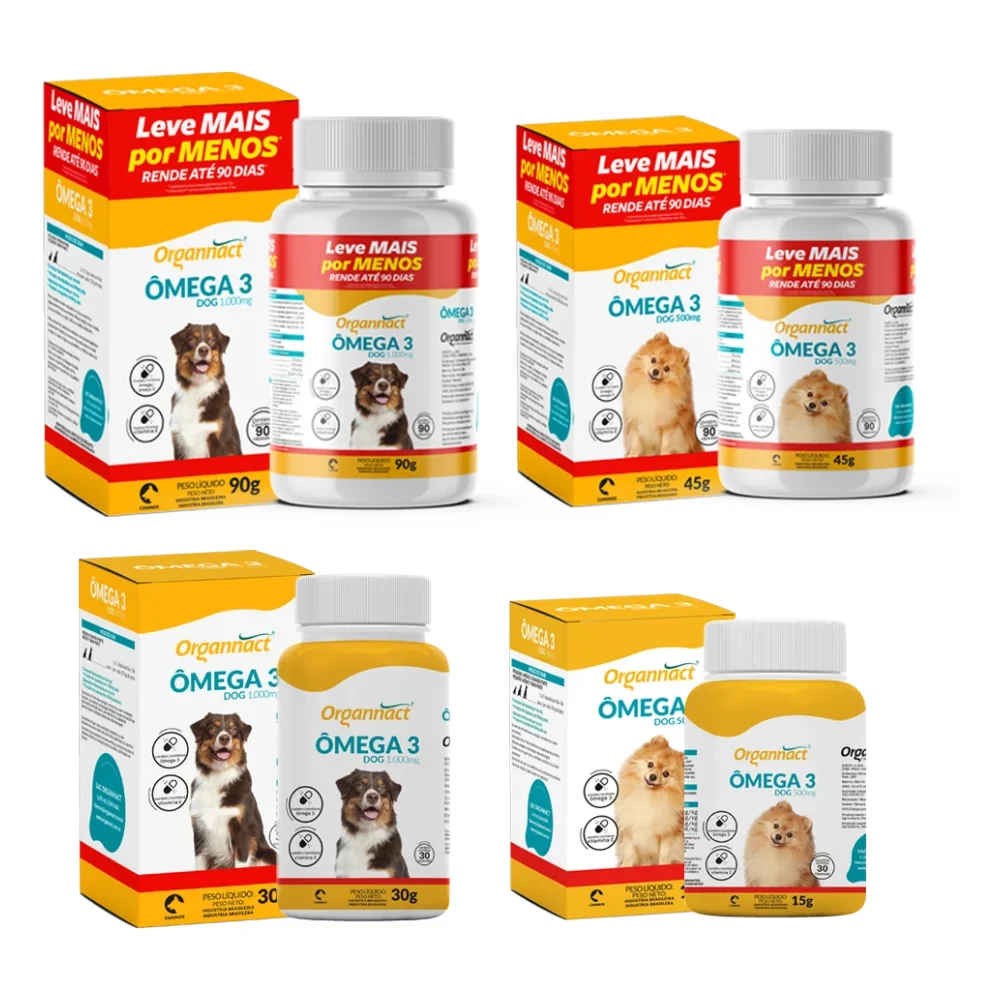 Ômega 3 Dog Organnact