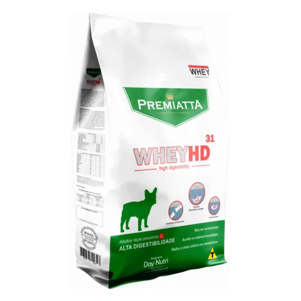 Premiatta Whey HD Adultos Raças Pequenas