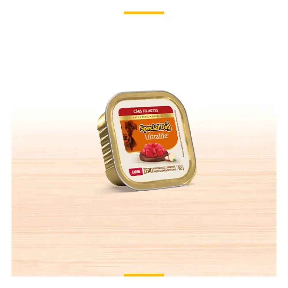 Special Dog Ultralife Patê Filhotes Sabor Carne