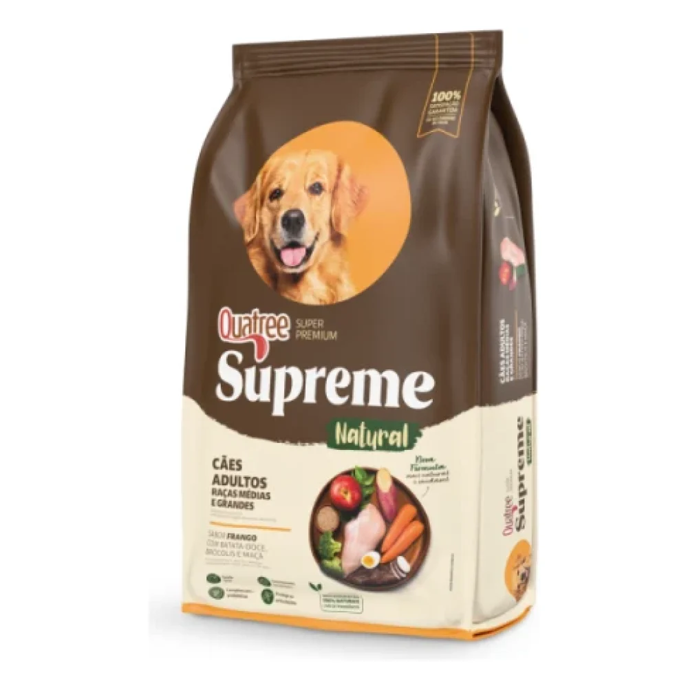 Quatree Supreme Adultos Raças Médias e Grandes