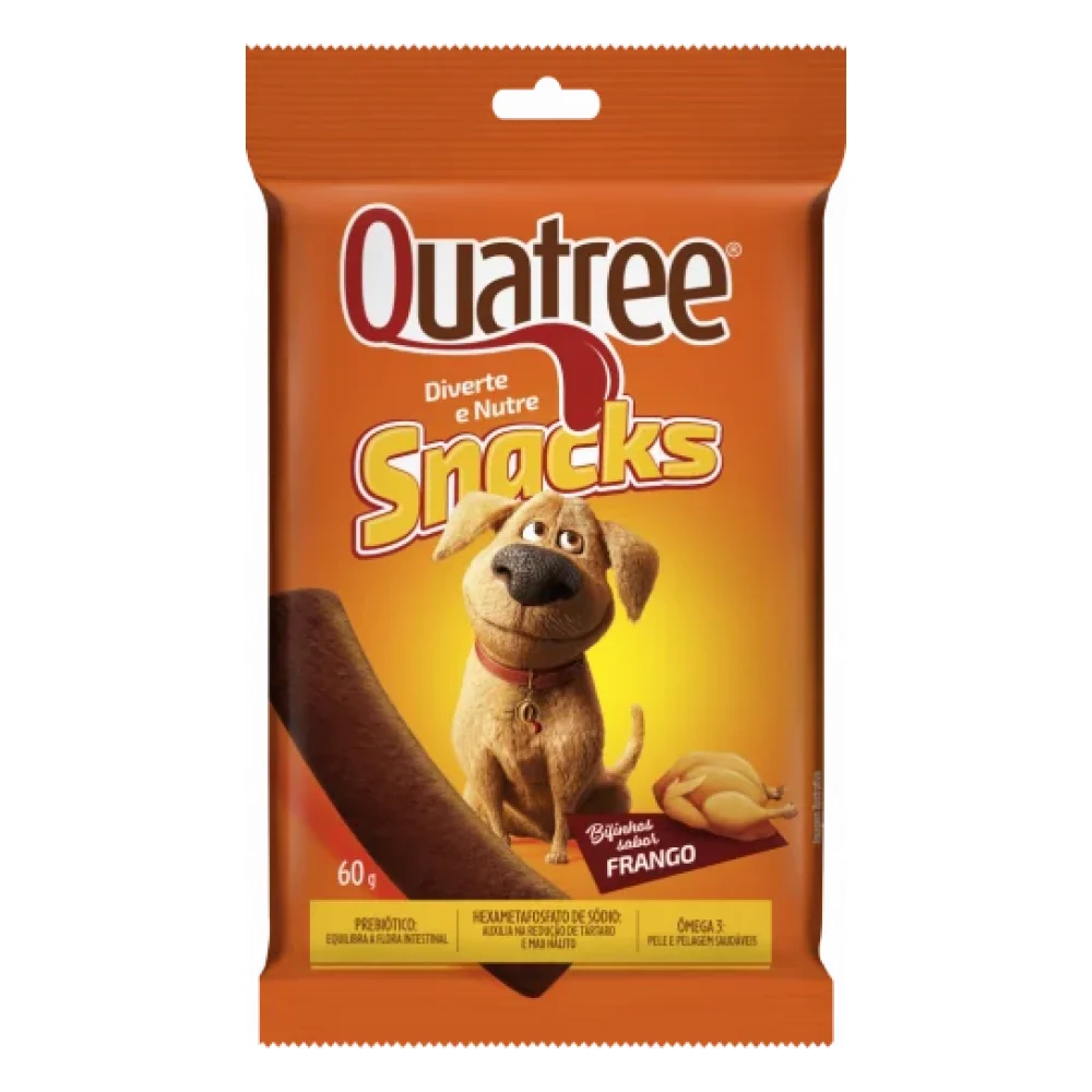 Quatree Snacks - Sabor Frango