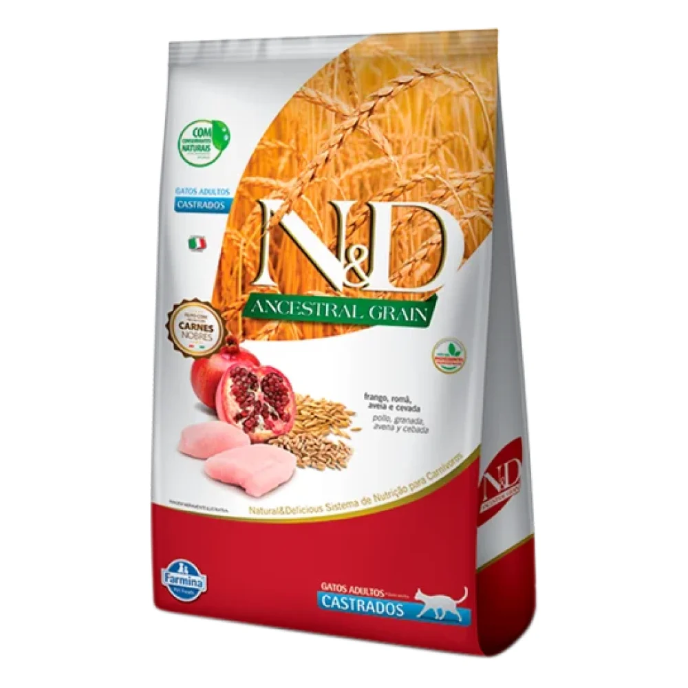 N&D Ancestral Feline Frango Adult Castrados