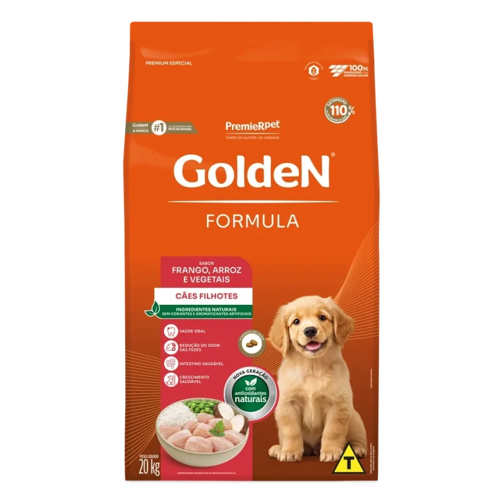 Golden Formula Frango e Arroz – Filhotes