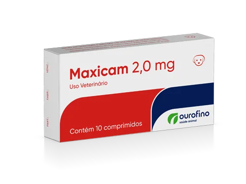 Maxicam — Cartucho: 1 blíster com 10 comprimidos