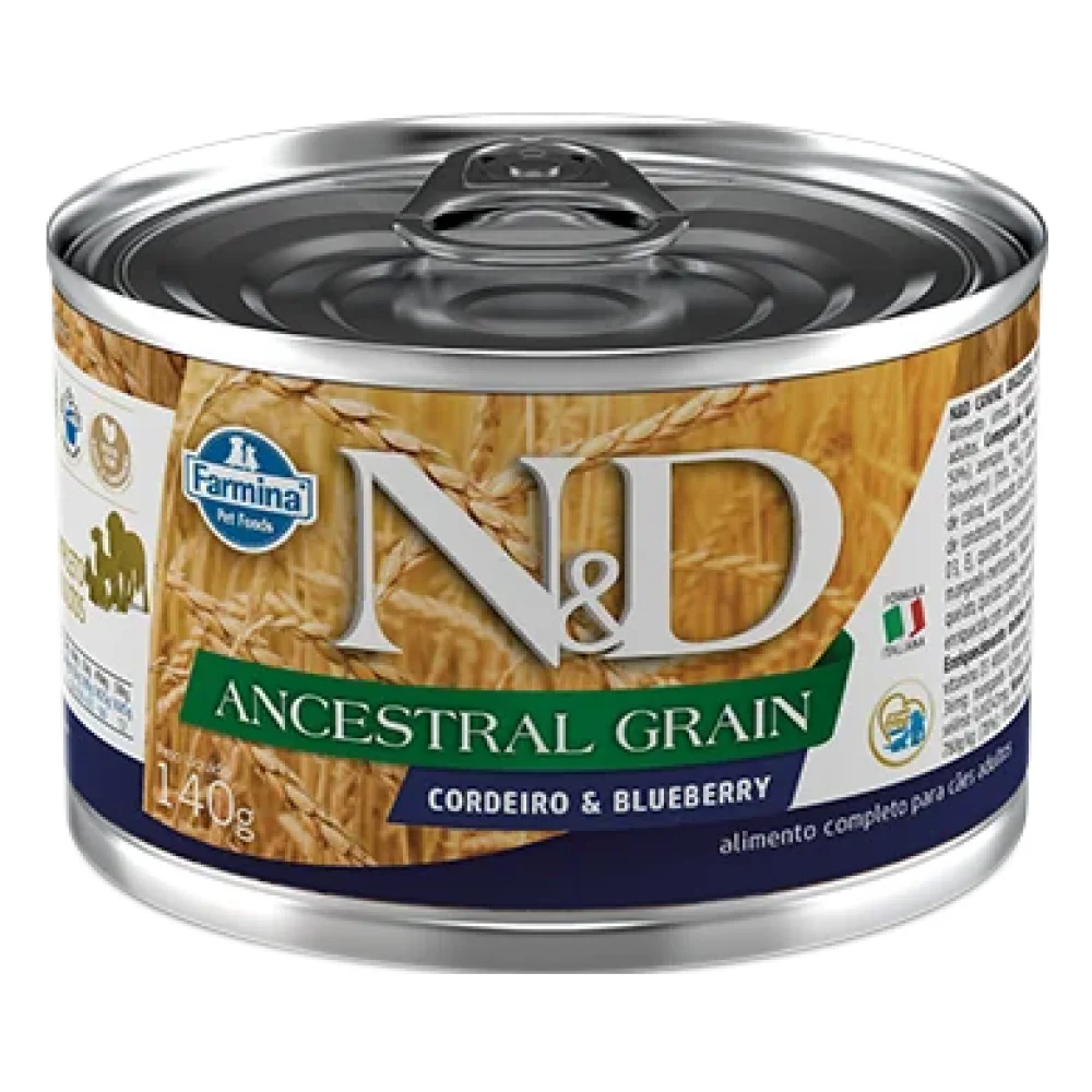 N&D Wet Canine Ancestral Cordeiro & Blueberry