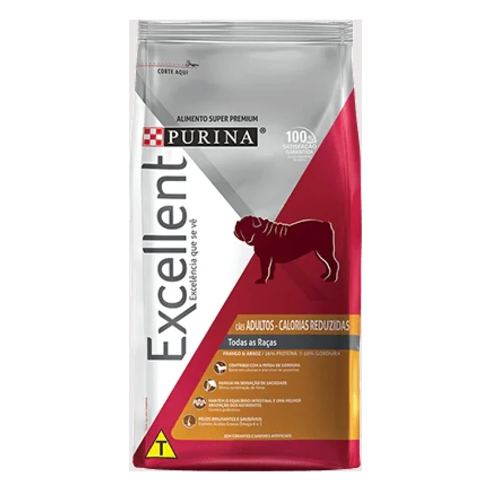 Purina® Excellent Adultos Calorias Reduzidas