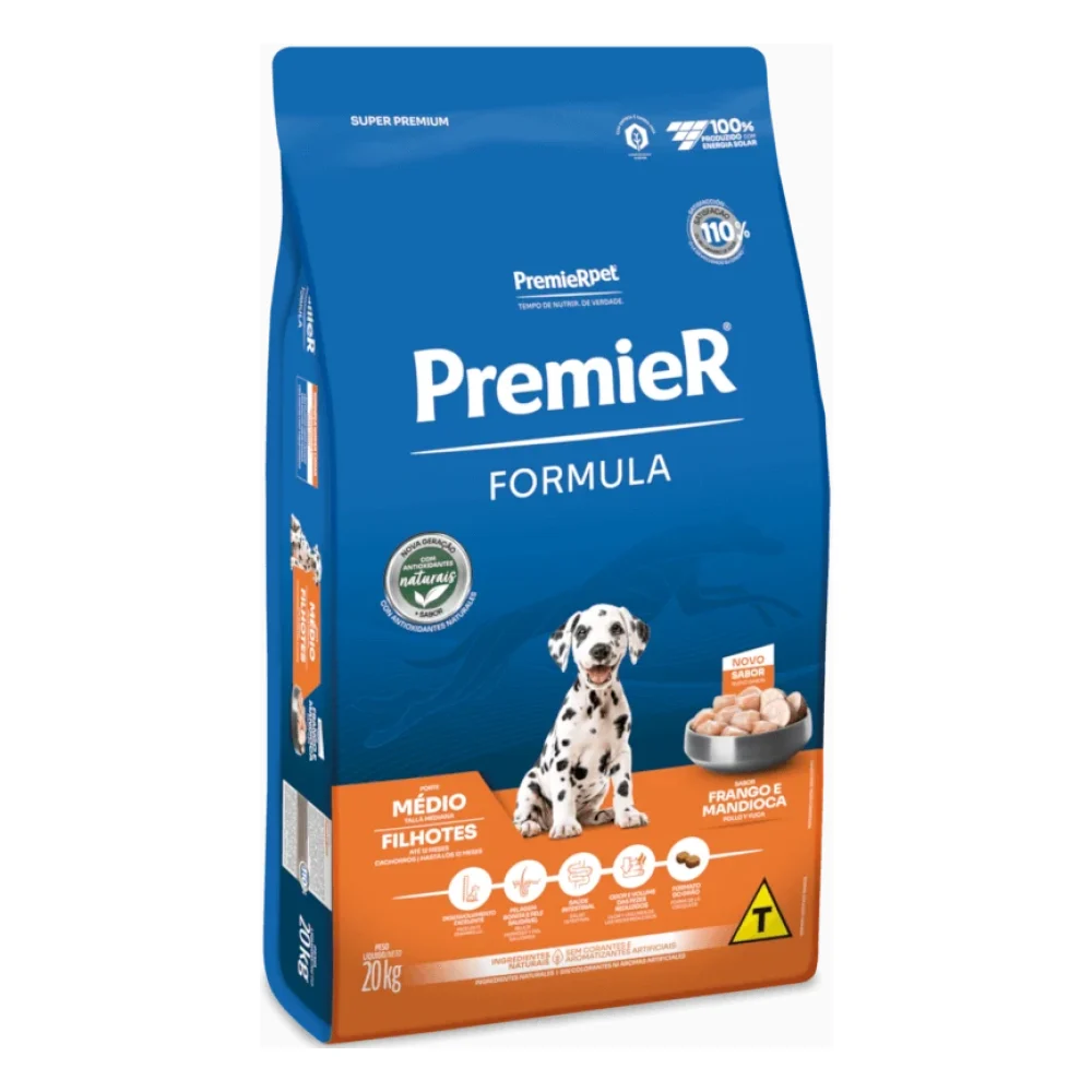 PremieR Formula Raças Médias Filhotes Frango
