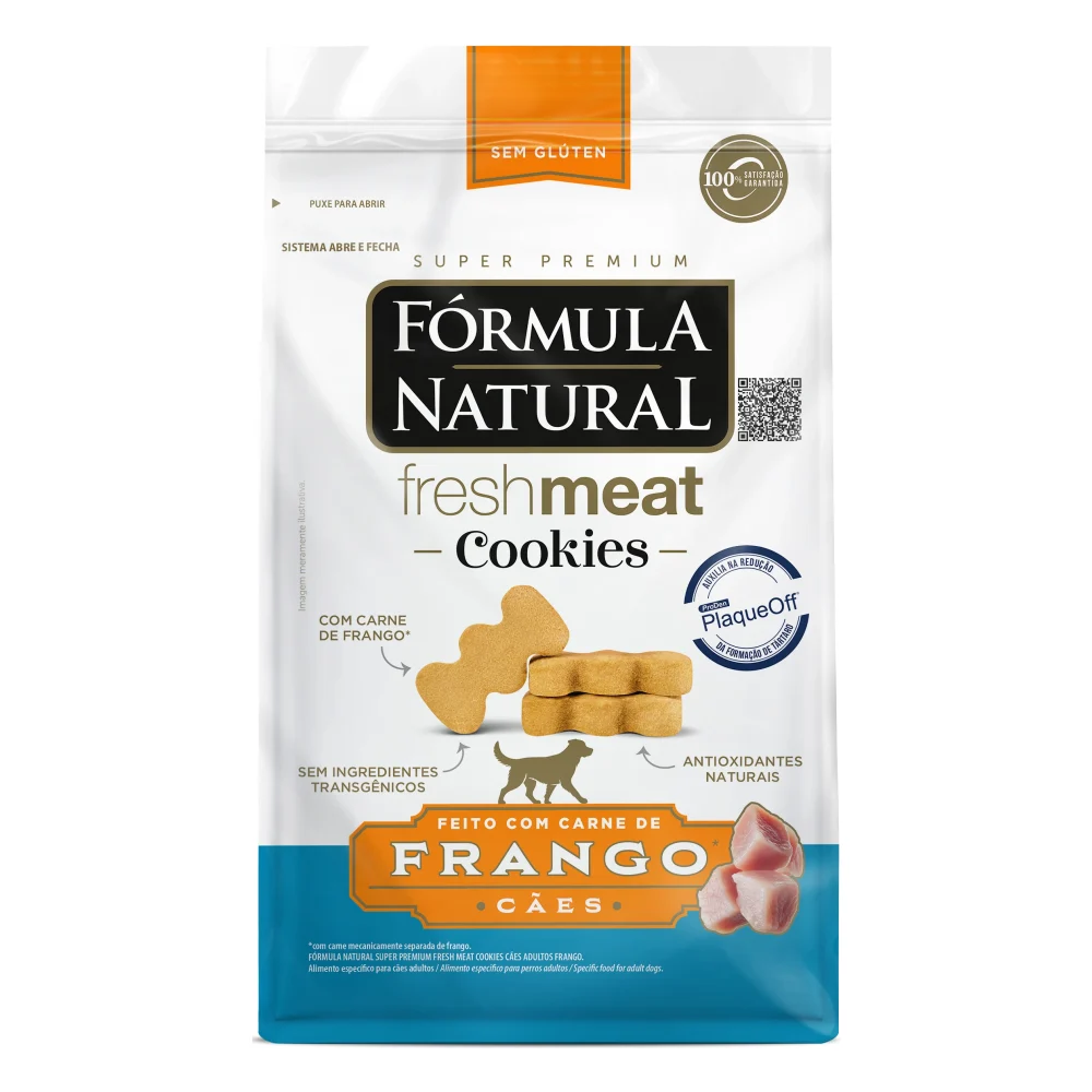Fórmula Natural Fresh Meat Cookies Cães Adultos Frango