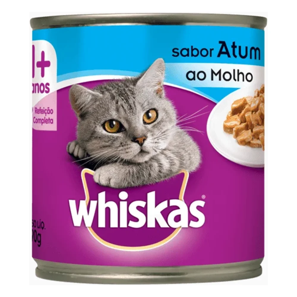 Whiskas® Lata Atum ao Molho