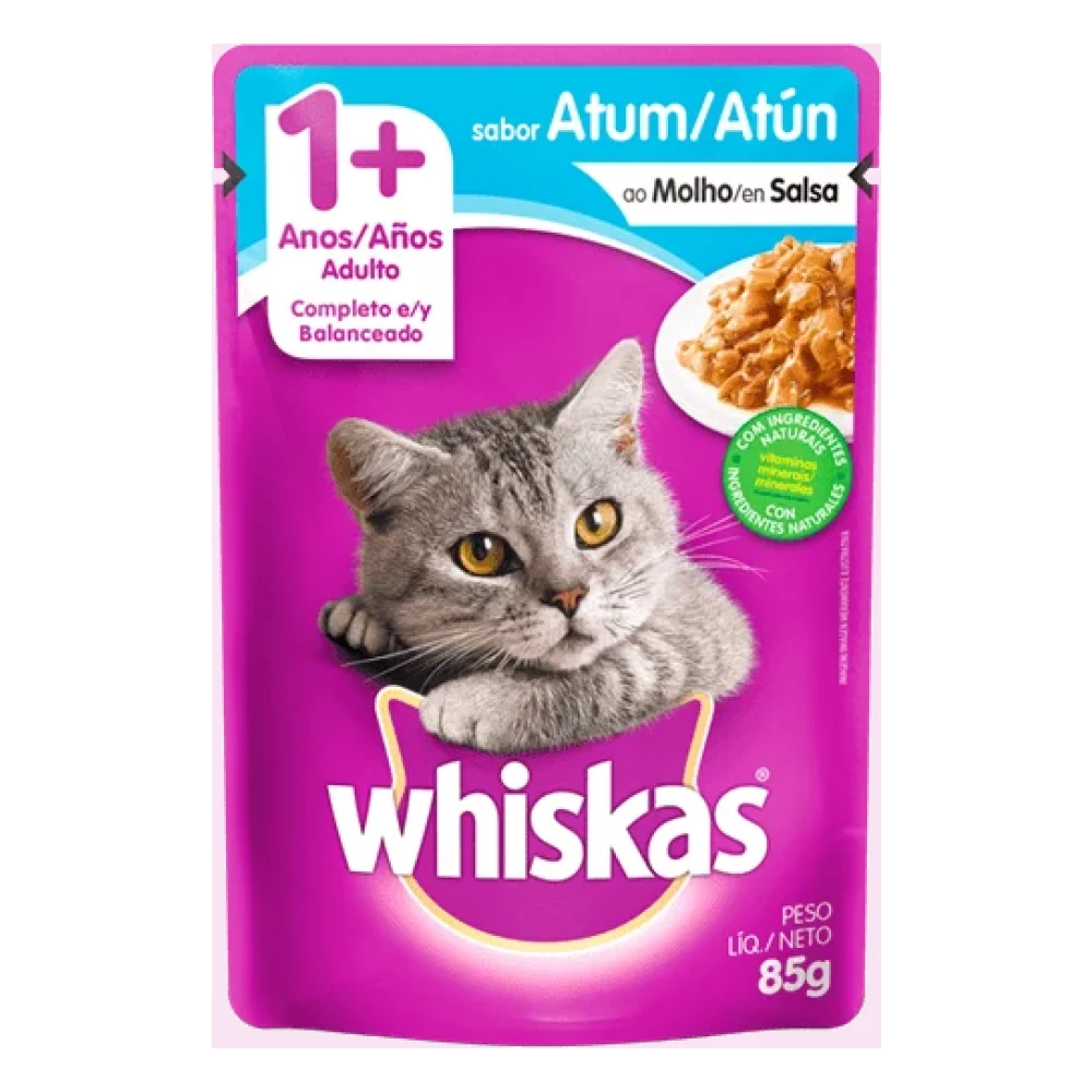 Whiskas® Adulto Sabor Atum ao Molho