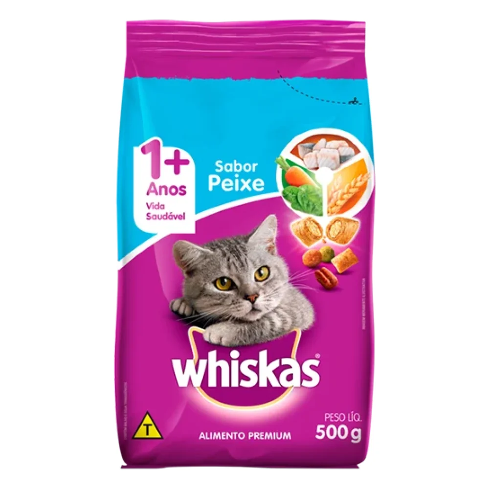 Whiskas® Sabor Peixe para Adulto
