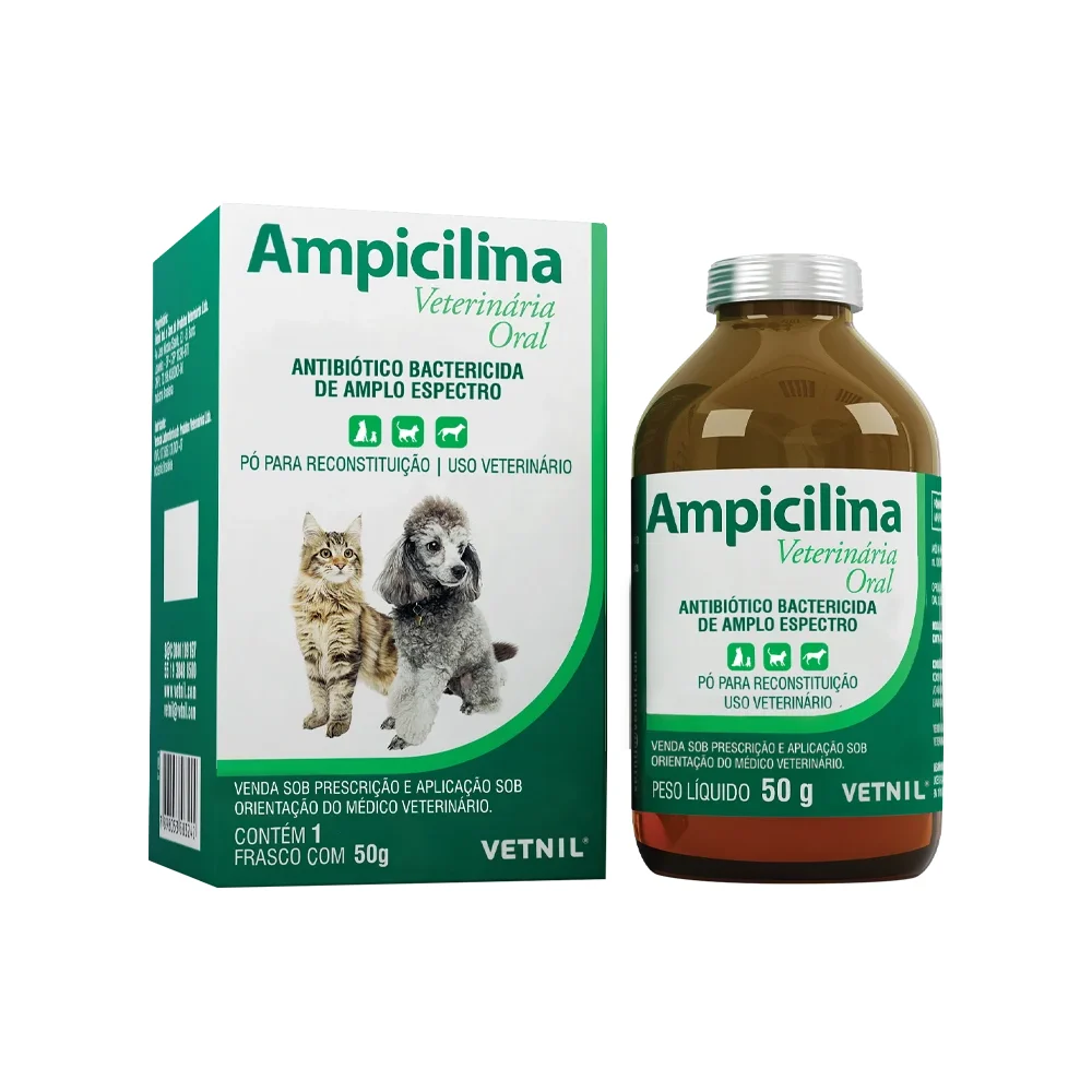 Ampicilina Veterinária Oral