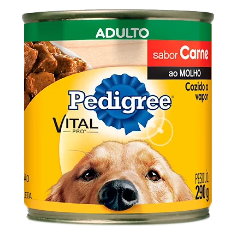 Pedigree® Lata - Sabor Carne ao Molho