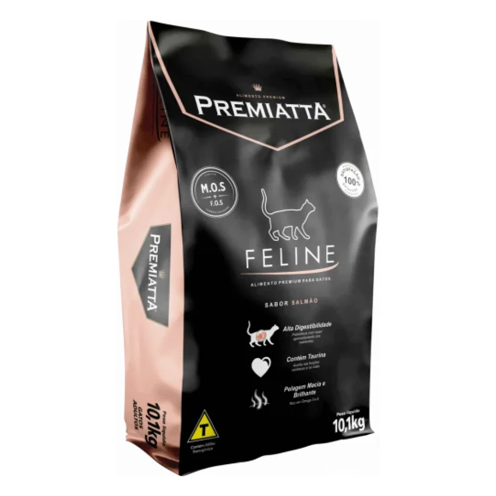 Premiatta Feline Adultos Salmão e Arroz