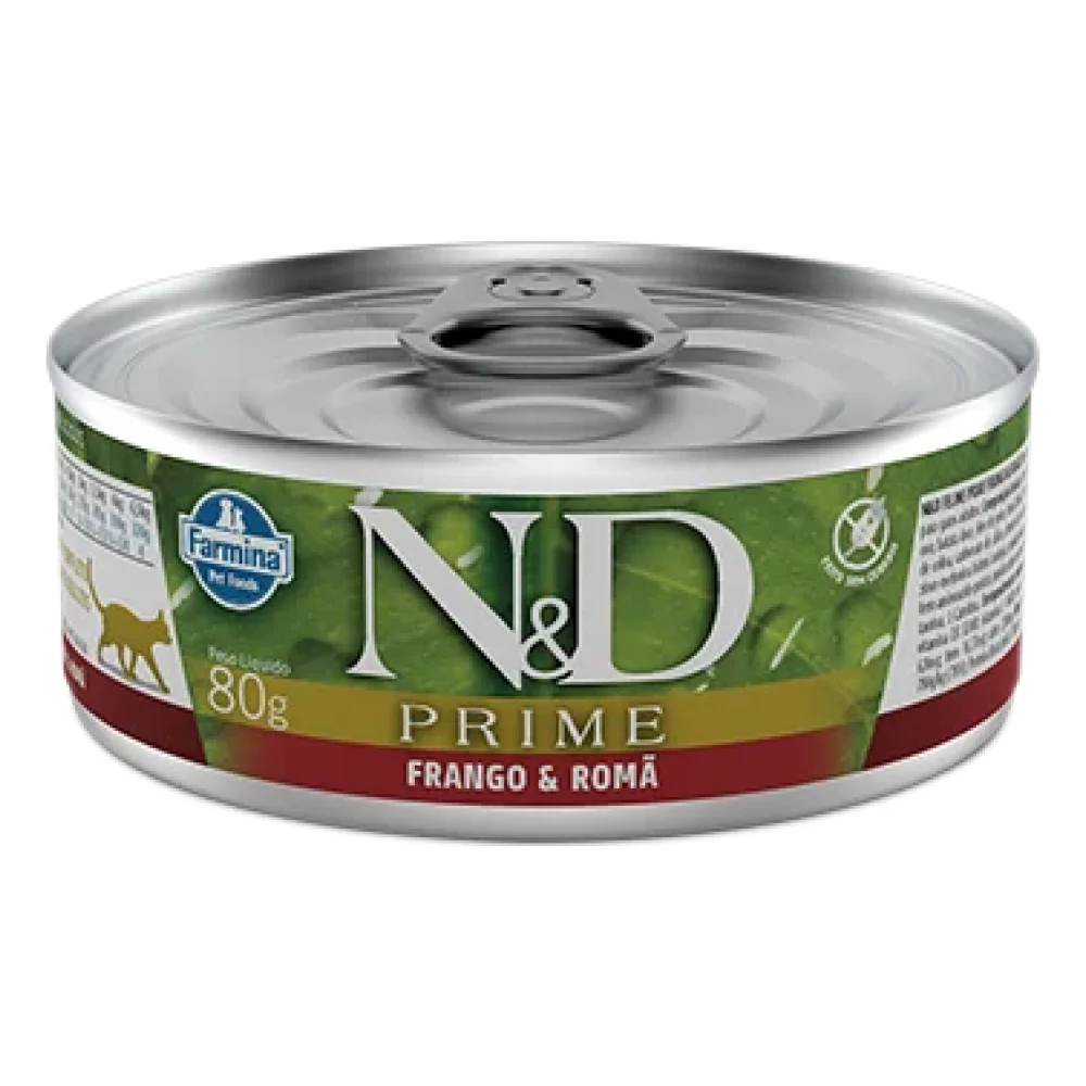 N&D Wet Feline Prime Frango & Romã