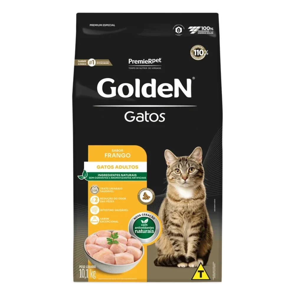 Golden Gatos Adultos Frango