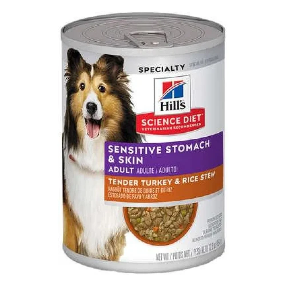 Hill’s Science Diet Specialty Canine Adult Sensitive Stomach & Skin Tender Turkey & Rice - Stew