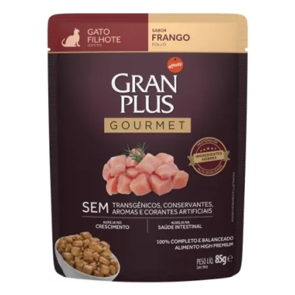 GranPlus Sachê Gourmet Gato Filhote Frango