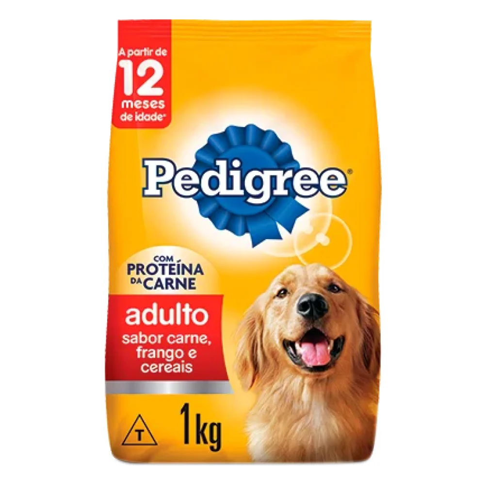Pedigree® Adulto - Carne, Frango e Cereais