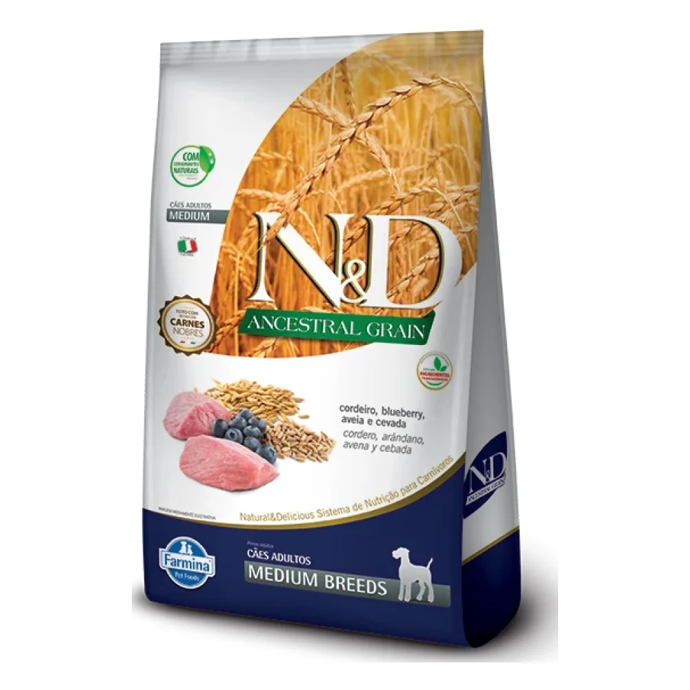 N&D Ancestral Canine Cordeiro Adult Medium