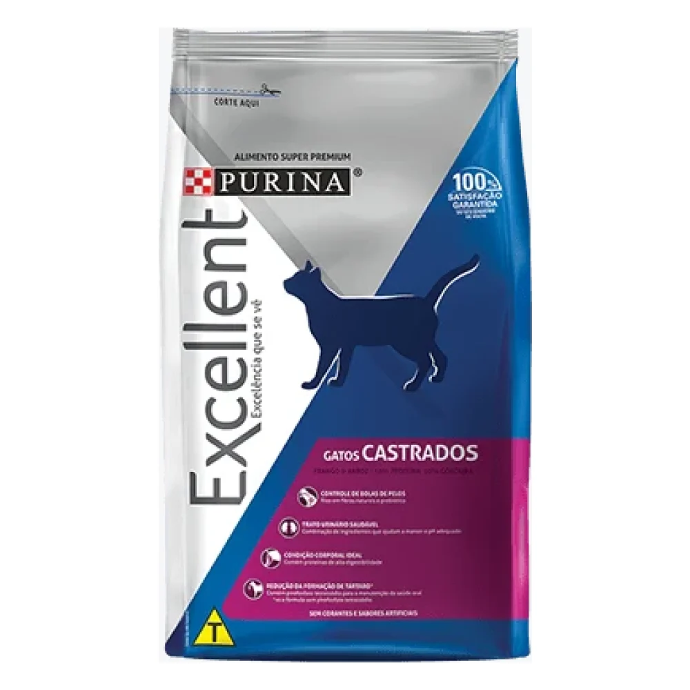 Purina® Excellent Gatos Adultos Castrados