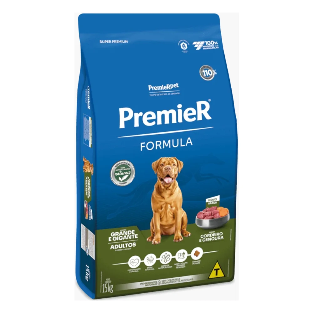PremieR Formula Raças Grandes Adulto Cordeiro