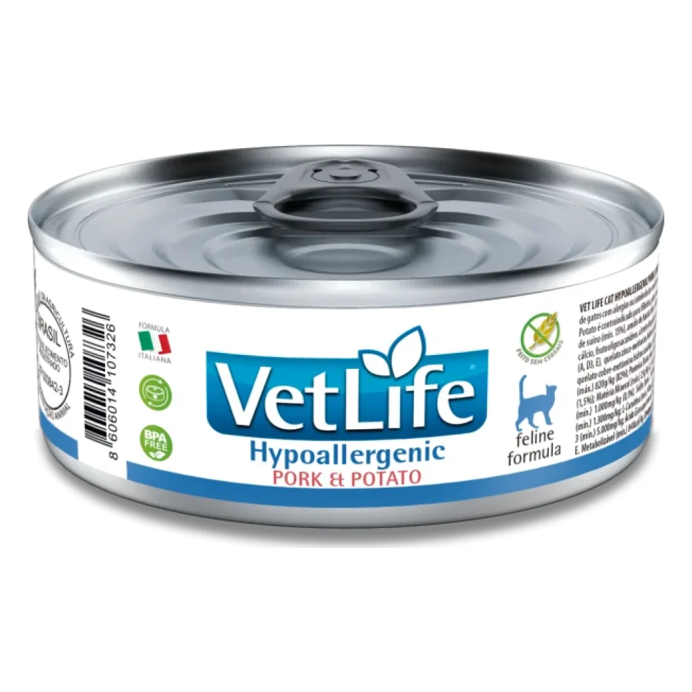 Vet Life Cat Hypoallergenic Pork & Potato
