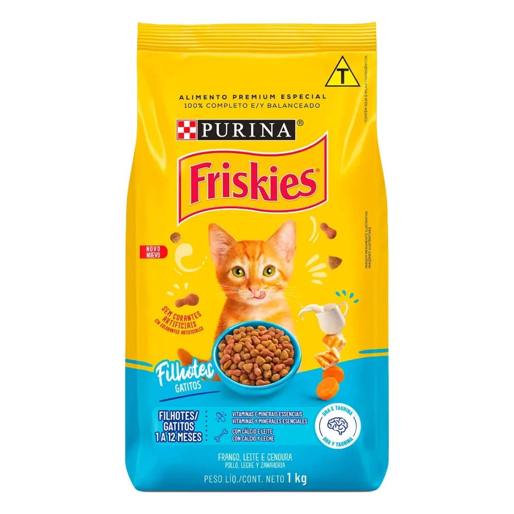 Cat Chow® Filhotes Frango e Leite