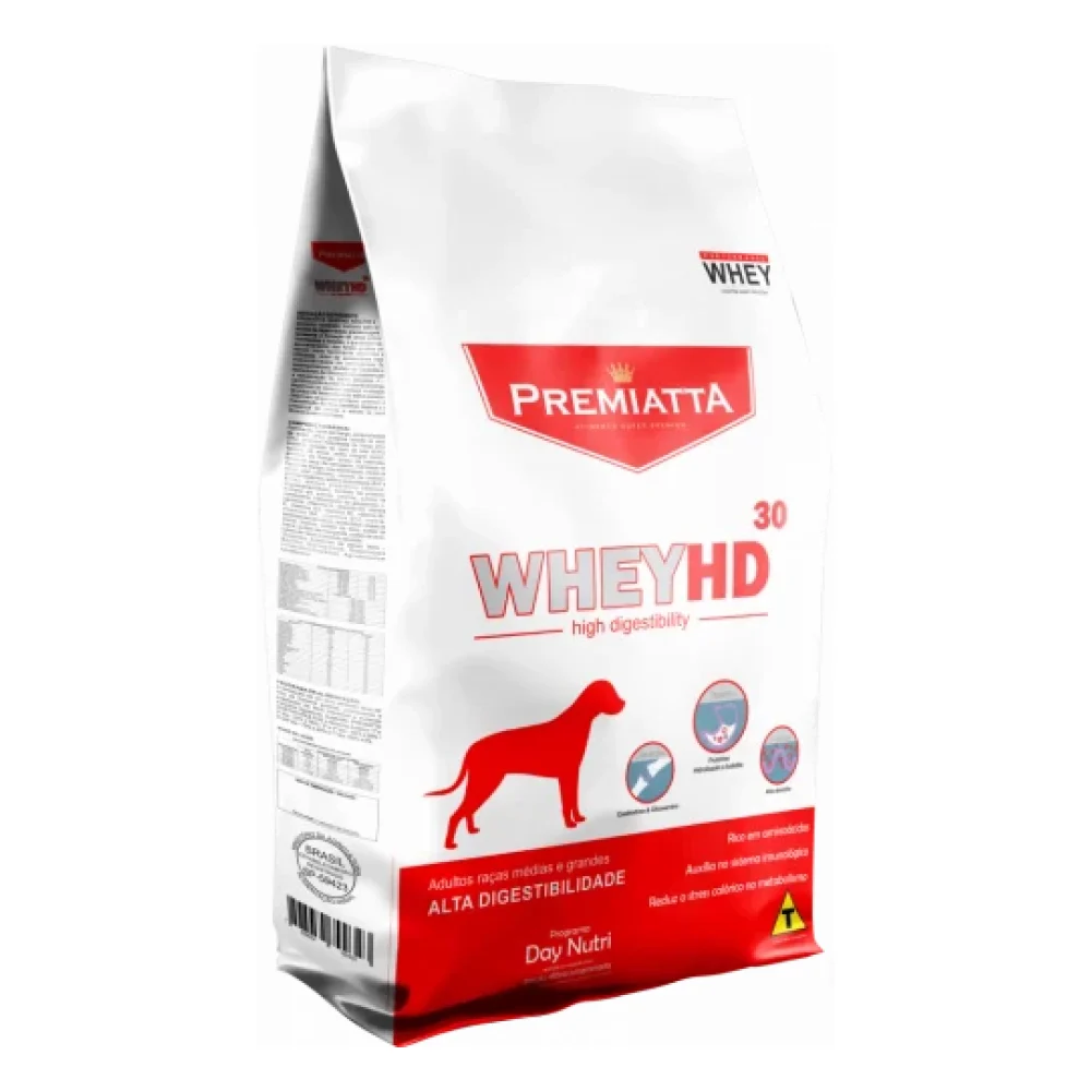 Premiatta Whey HD Adultos Raças Médias e Grandes