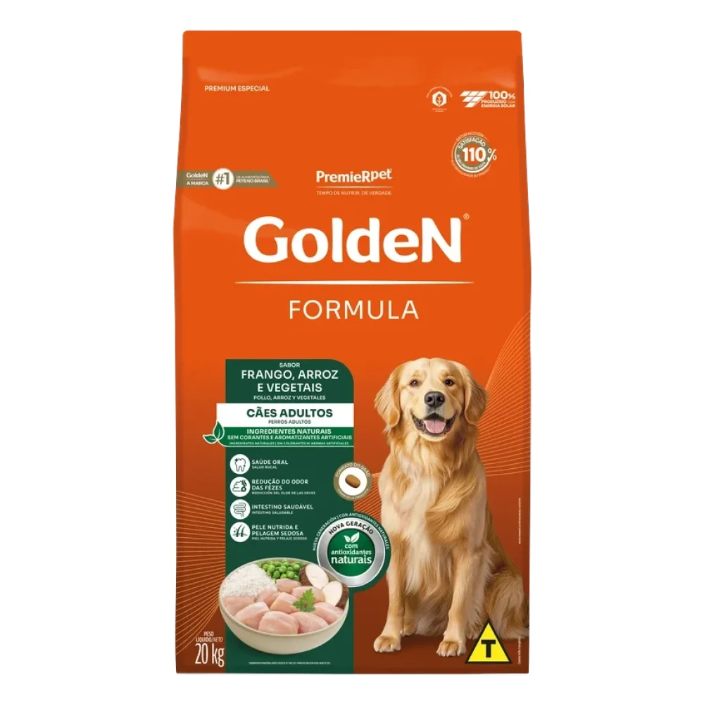 Golden Formula Adultos Frango & Arroz