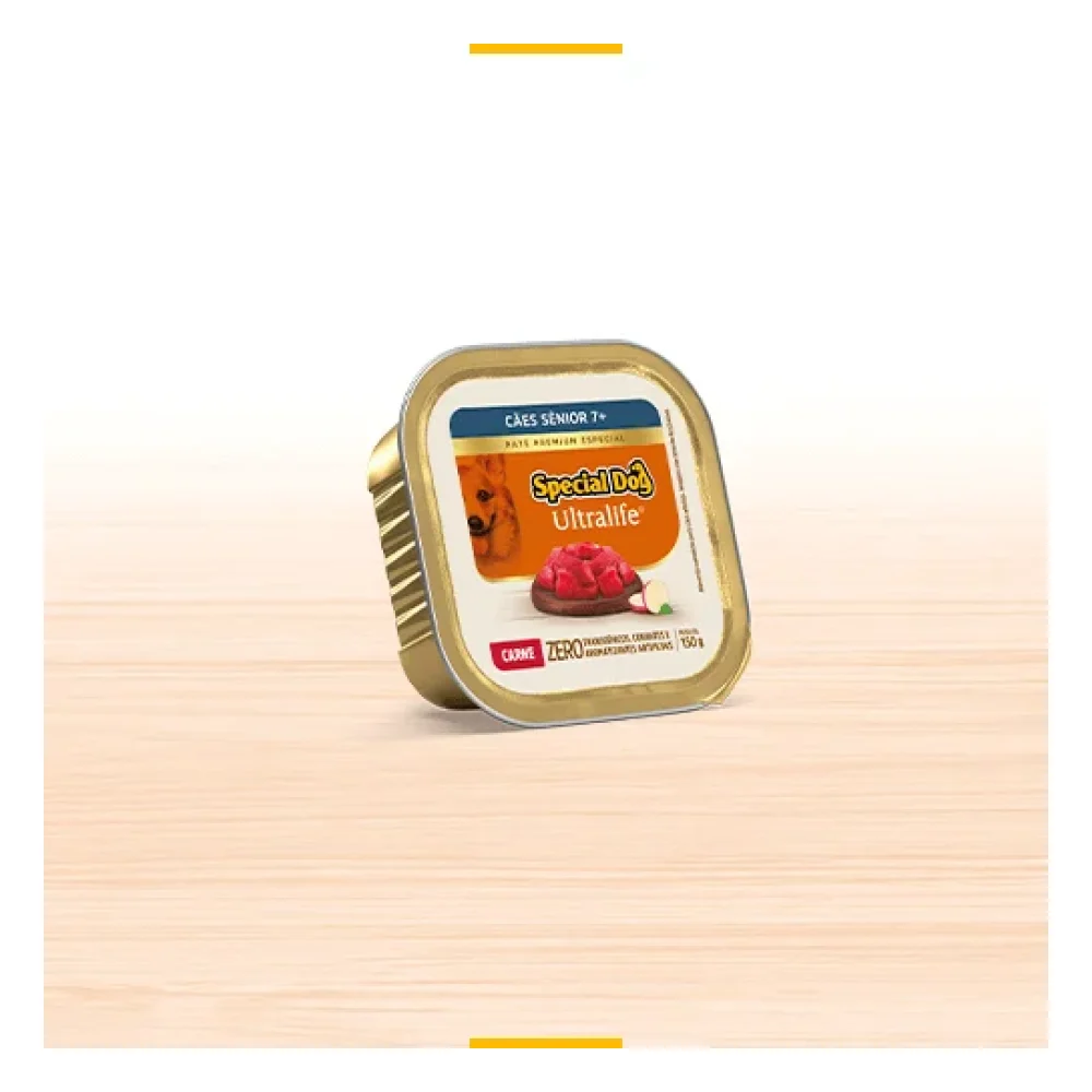 Special Dog Ultralife Patê Sênior Sabor Carne