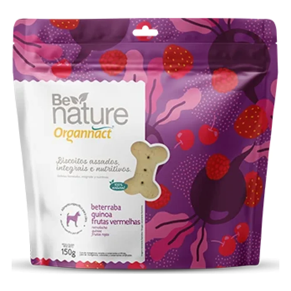 Be nature - beterraba, quinoa, frutas vermelhas