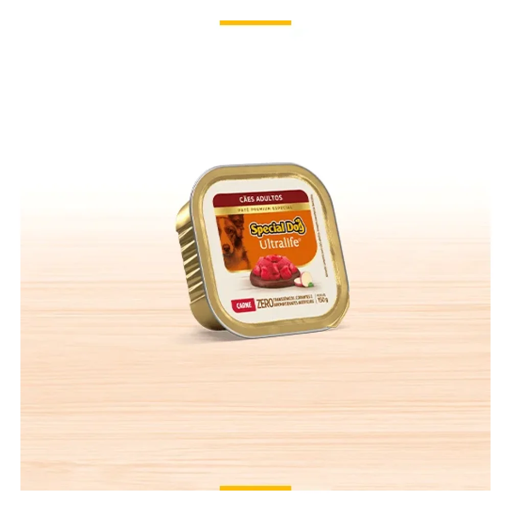 Special Dog Ultralife Patê Adultos Sabor Carne