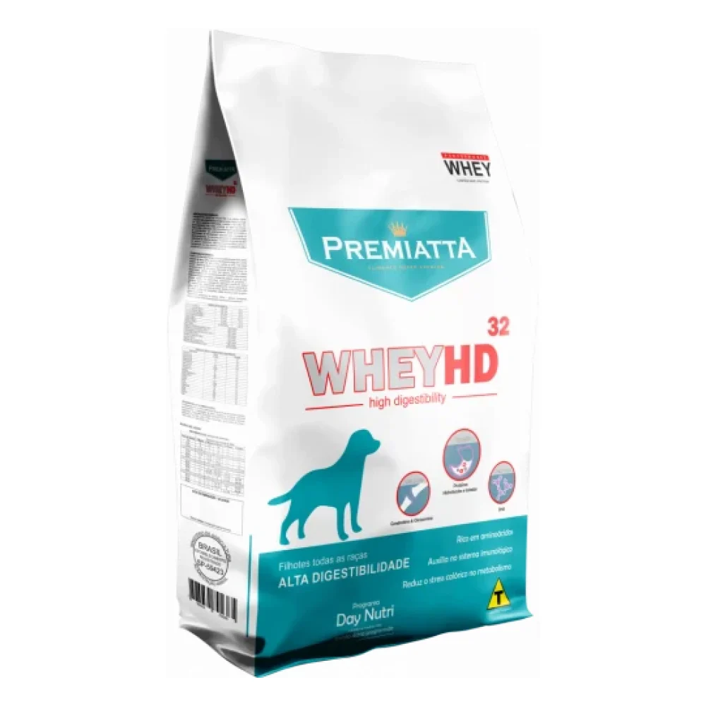 Premiatta Whey HD Filhotes de Todas as Raças