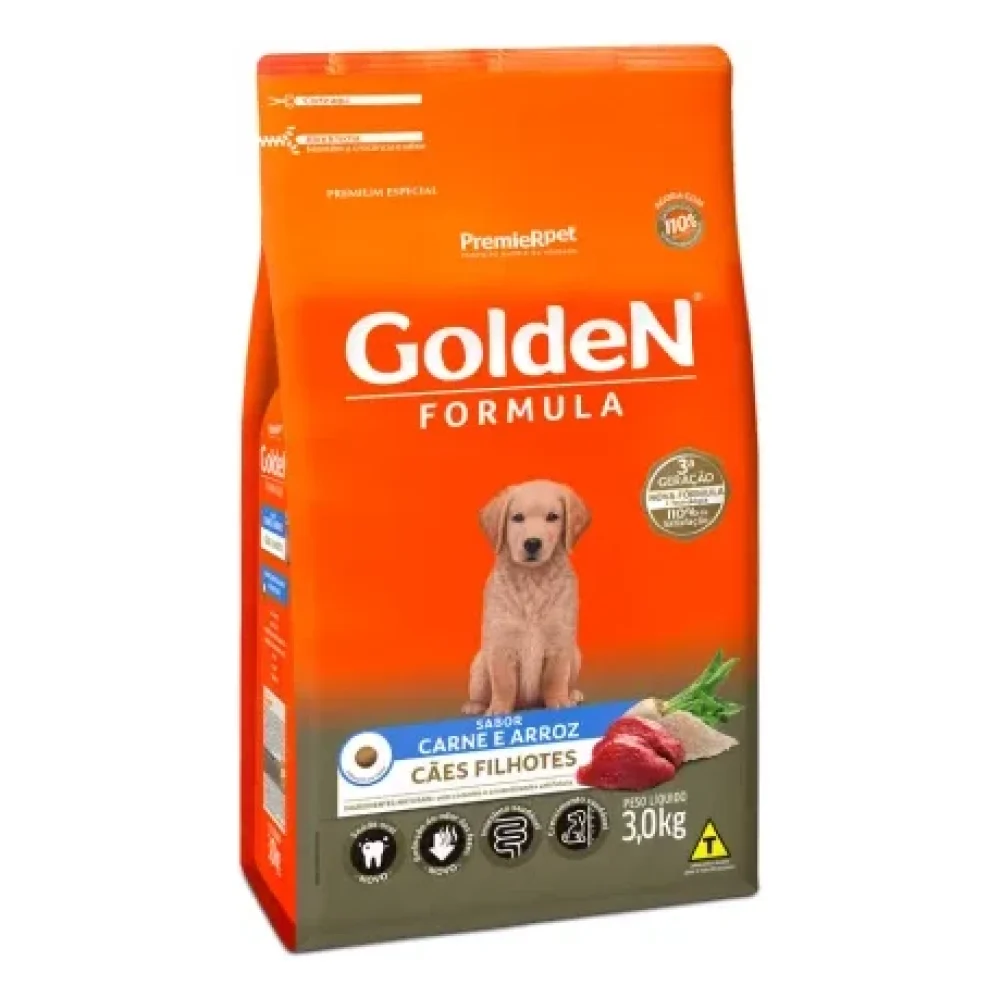 Golden Formula Filhotes Carne