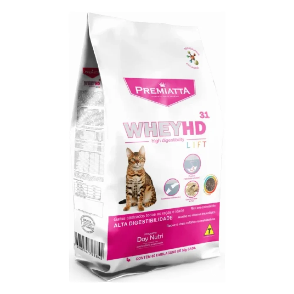 Premiatta Whey HD Lift Gatos Castrados
