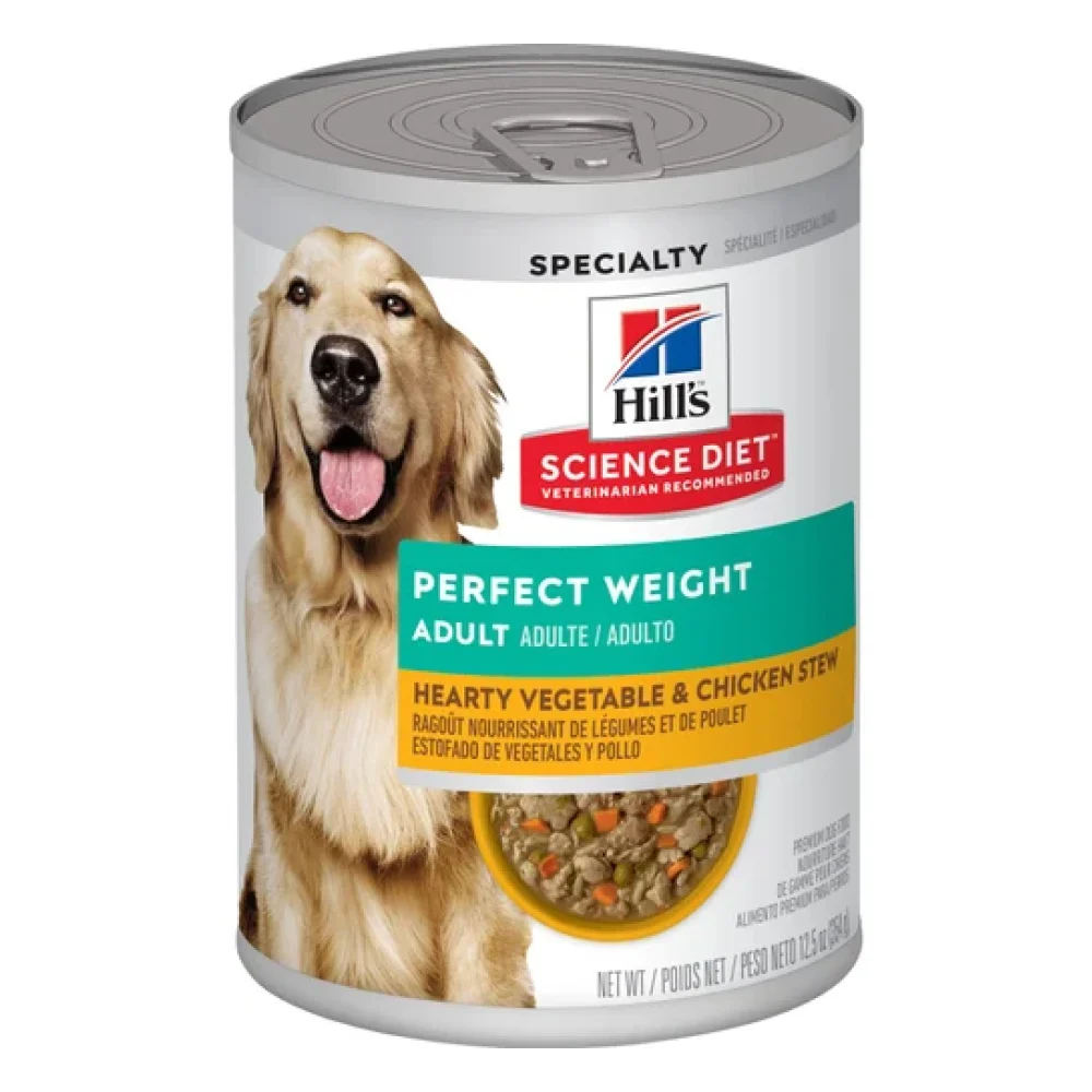 Hill’s Science Diet Specialty Canine Adult Perfect Weight Hearty Vegetable & Chicken - Stew