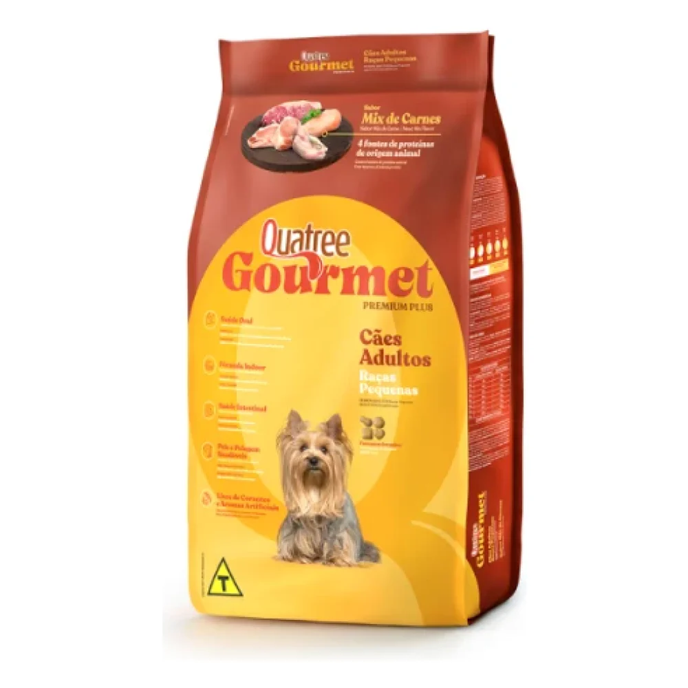 Quatree Gourmet Adultos Raças Pequenas