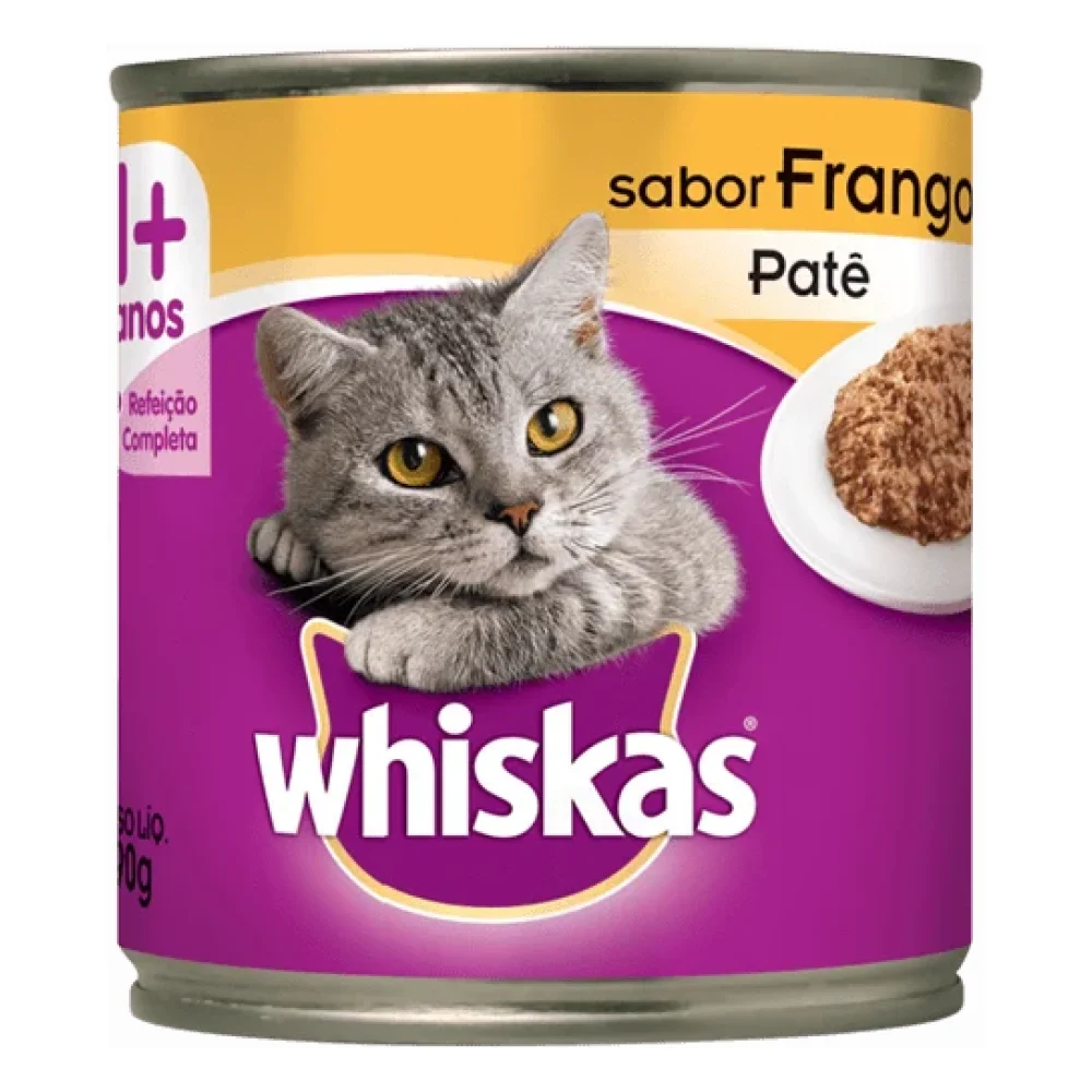 Whiskas® Lata Patê Sabor Frango
