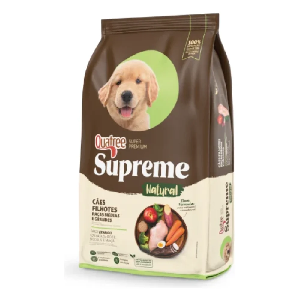 Quatree Supreme Filhotes Raças Médias e Grandes