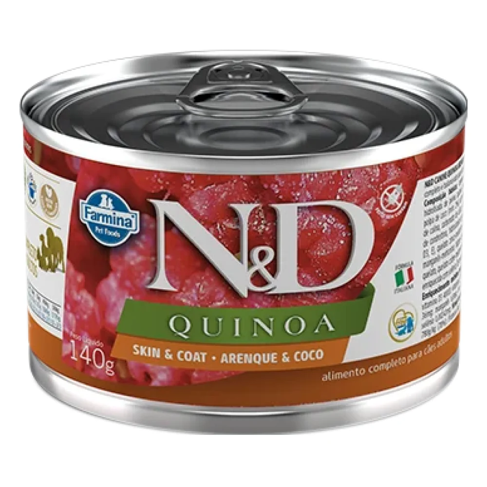 N&D Wet Canine Quinoa Arenque & Coco
