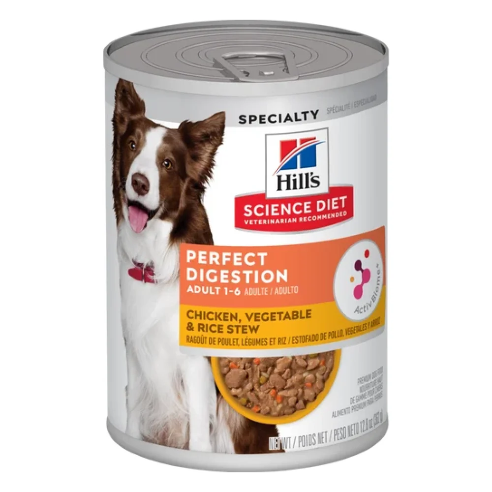 Hill’s Science Diet Specialty Canine Adult Perfect Digestion Chicken, Vegetable & Rice - Stew