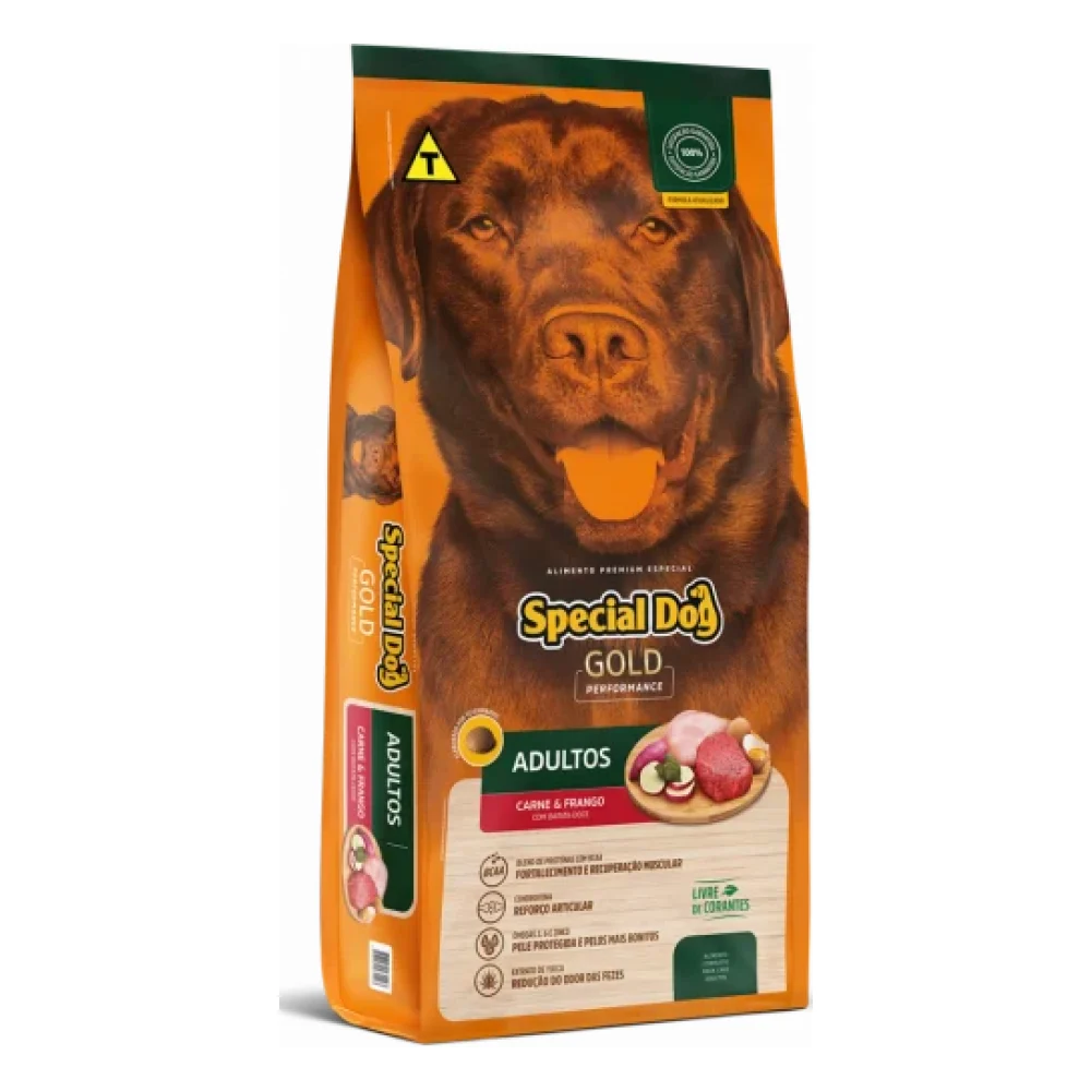 Special Dog Gold Performance Adultos Carne e Frango