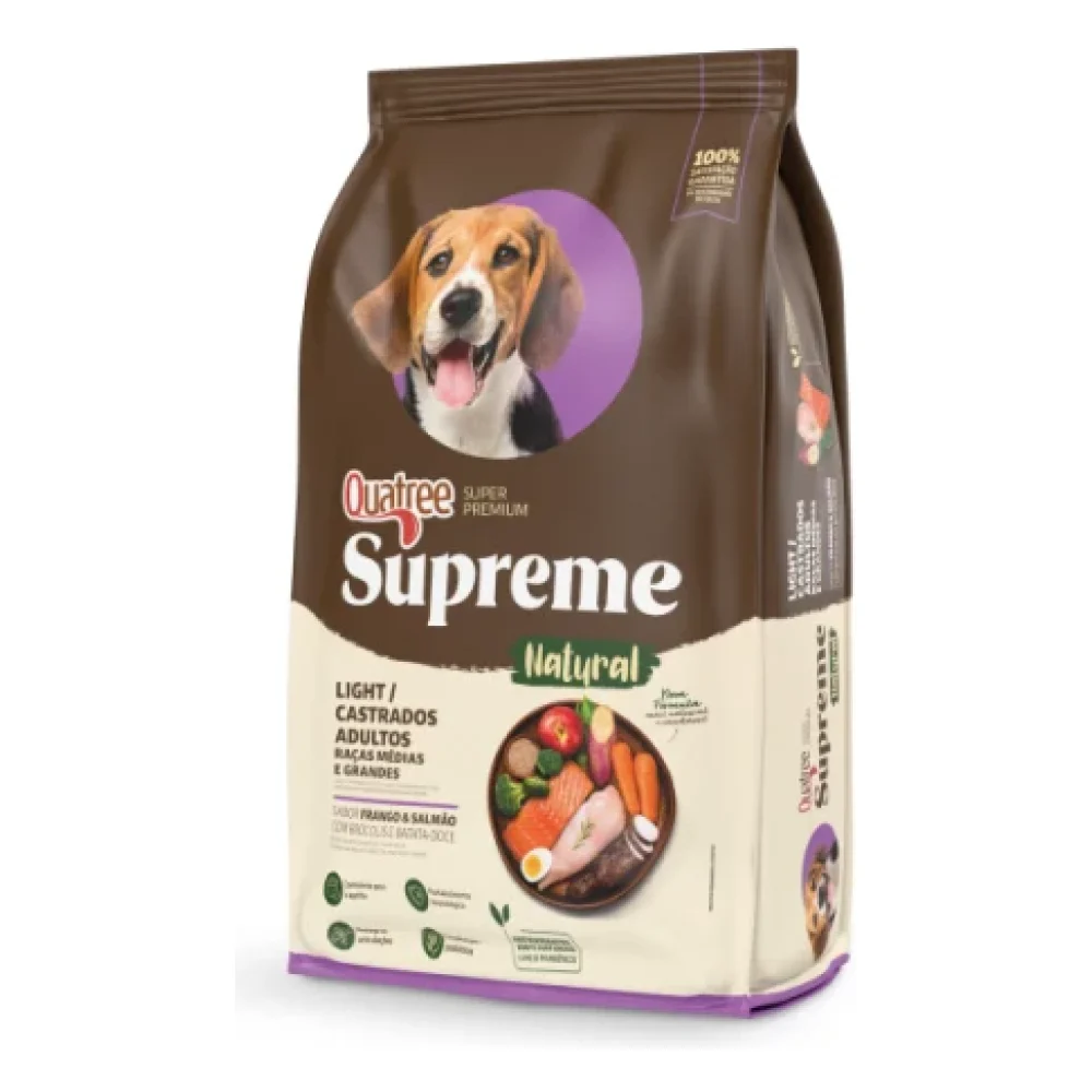 Quatree Supreme Light / Castrados Adultos Raças Médias e Grandes