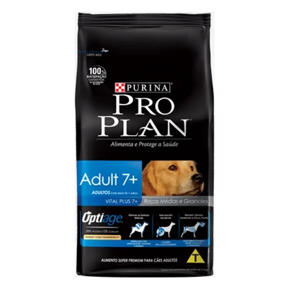 Pro Plan® Adult 7+ Complete Raças Médias e Grandes