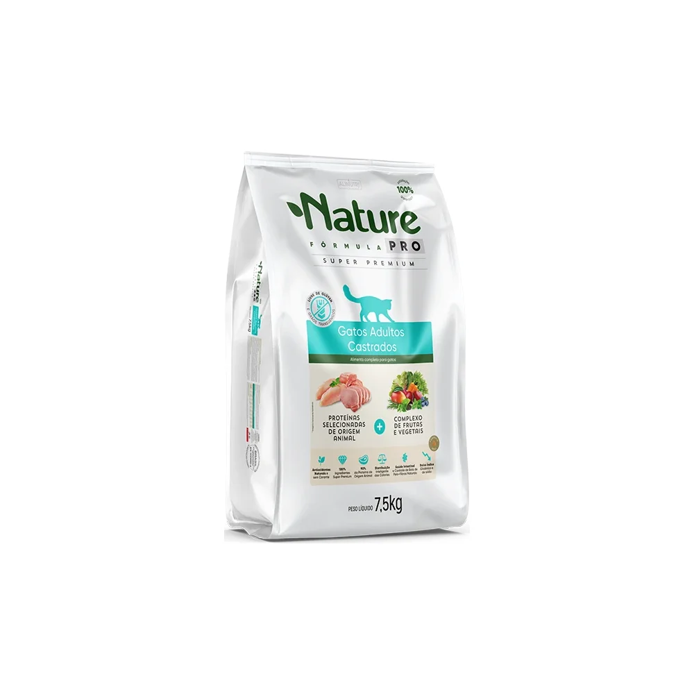 Alinutri Nature Fórmula PRO Gatos Adultos Castrados