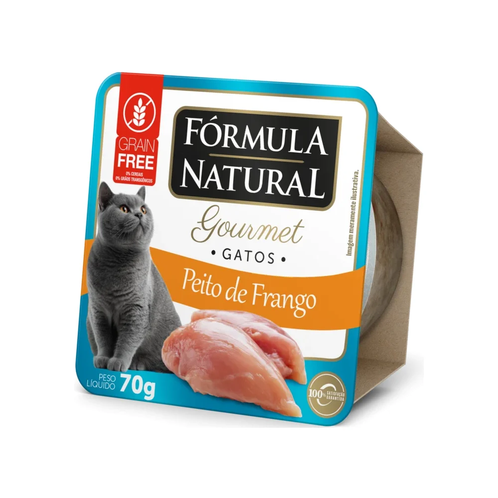 Fórmula Natural Gourmet Gatos Peito de Frango