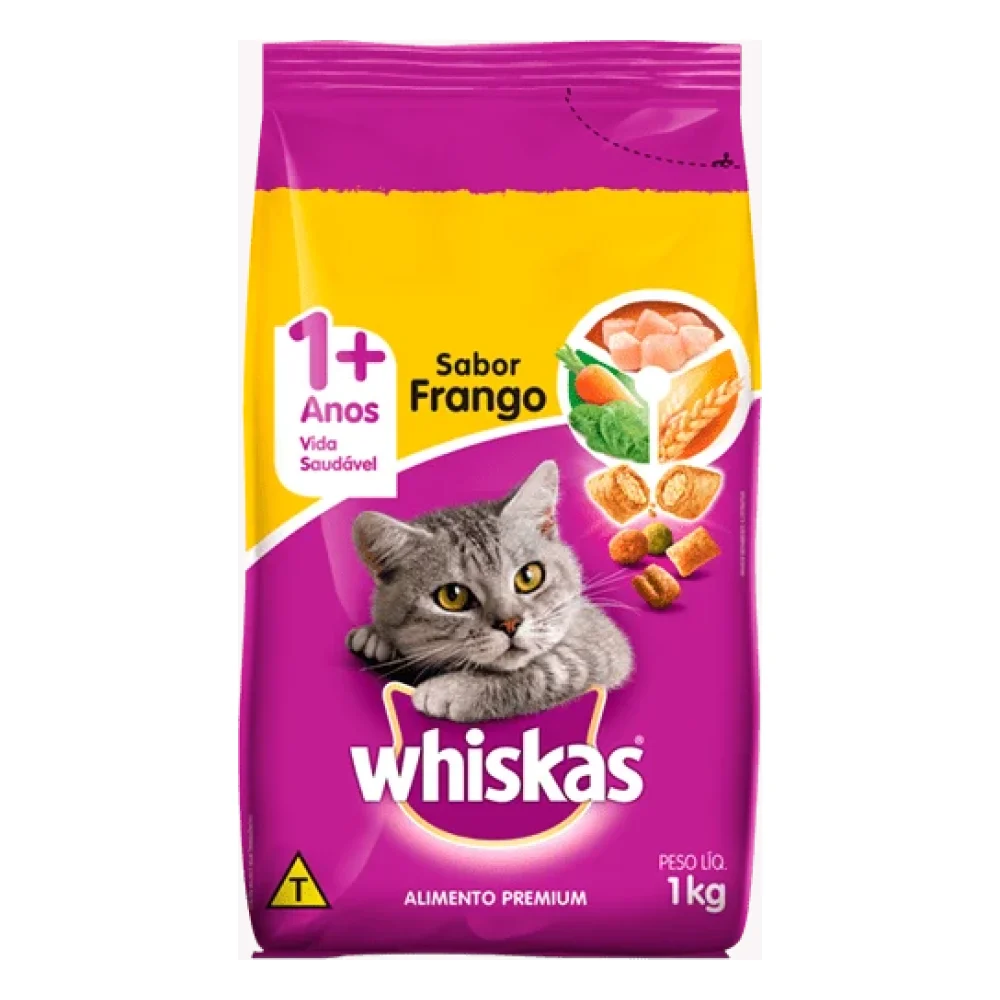 Whiskas® Sabor Frango para Adulto